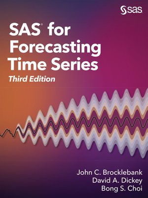cover image of SAS for Forecasting Time Series